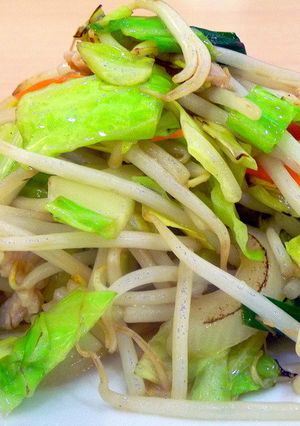 調味料３つ！確実おいしい！肉野菜炒め！-レシピのメイン写真