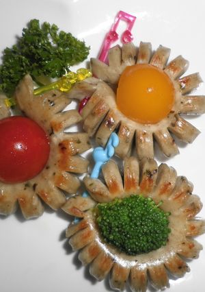 シーセージ（ハーブ味）リング野菜！-レシピのメイン写真