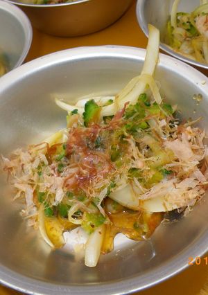 ゴーヤとタマネギのポン酢おひたし-レシピのメイン写真