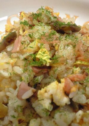 ロースハムとザーサイのチャーハン-レシピのメイン写真