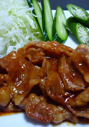 簡単★韓国風しょうが焼き♪-レシピのメイン写真