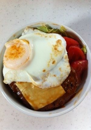 簡単☆彡ロコモコ-レシピのメイン写真