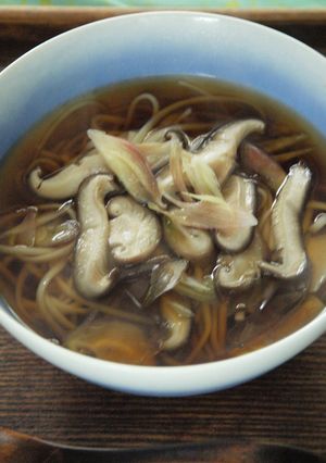 冥加香る椎茸うどん-レシピのメイン写真