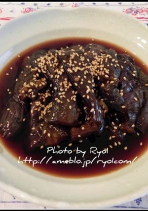 茄子の甘酢醤油煮-レシピのメイン写真