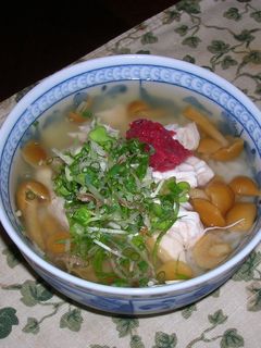 鶏ささみと梅の冷やし茶漬け-レシピのメイン写真