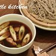 鴨せいろ風?鶏のつけ蕎麦✿
