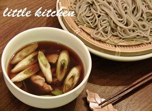 鴨せいろ風？鶏のつけ蕎麦✿-レシピのメイン写真