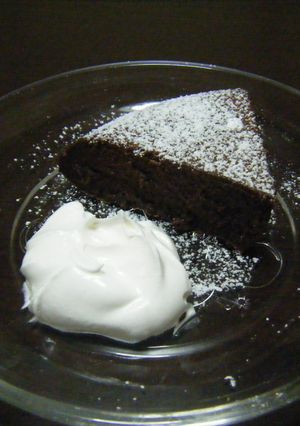 小麦粉いらず☆★☆炊飯器チョコケーキ-レシピのメイン写真