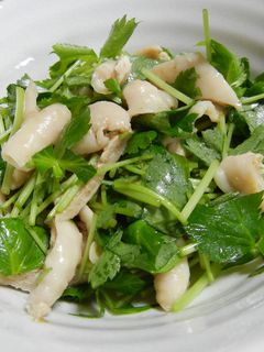 鶏皮と三つ葉の柚子こしょうポン酢✿-レシピのメイン写真