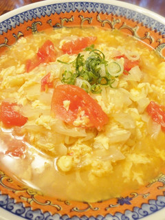 うま辛酸っぱい!酸辣湯トマトラーメン-レシピのメイン写真