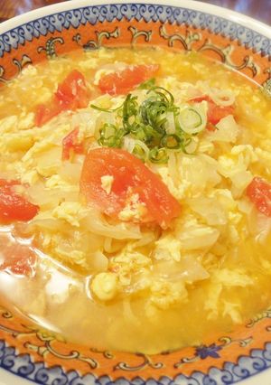 うま辛酸っぱい！酸辣湯トマトラーメン-レシピのメイン写真