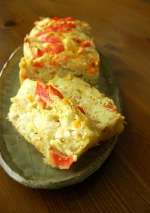 野菜とチーズのケークサレ-レシピのメイン写真