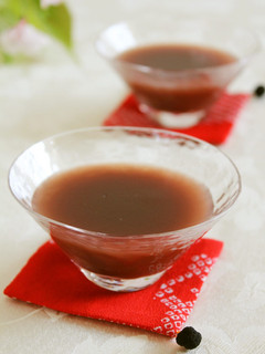 羊羹+ほうじ茶をチンしてほうじ茶の水羊羹-レシピのメイン写真