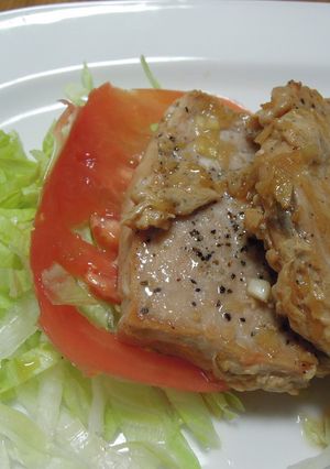 カジキマグロのにんにくしょうが焼き-レシピのメイン写真