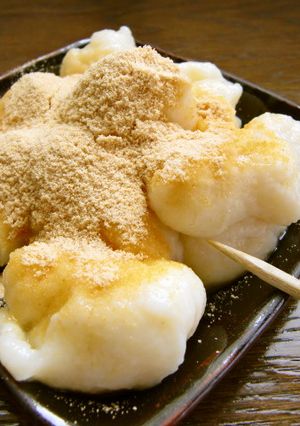 夏休みのおやつ！豆乳入り本葛粉わらび餅-レシピのメイン写真