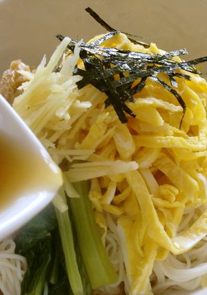 お手軽、簡単！「ぶっかけそうめん」-レシピのメイン写真