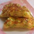 チーズとブロッコリーのオムレツ