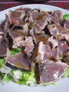 鰹たたきサラダ-レシピのメイン写真