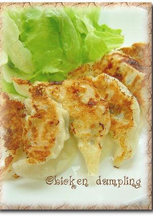 ＊ 鶏肉の餃子 ＊-レシピのメイン写真