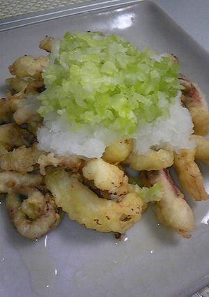 イカのげそ天-レシピのメイン写真