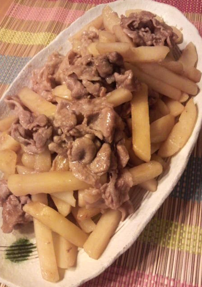 ほくほくジャガイモの豚肉炒め♪-レシピのメイン写真