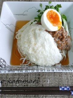 自炊生活応援 ぶっかけうどん-レシピのメイン写真
