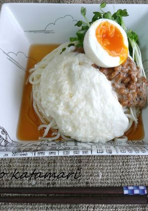 自炊生活応援　ぶっかけうどん-レシピのメイン写真