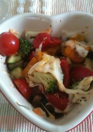 夏野菜のチーズ焼-レシピのメイン写真