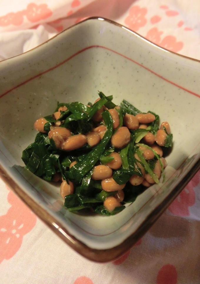 ☆栄養満点☆　納豆とニラの和え物-レシピのメイン写真