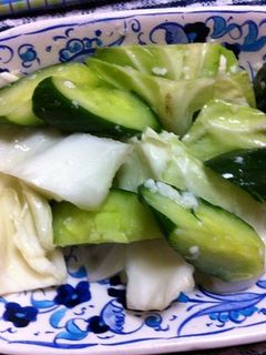 塩麹できゅうりとキャベツの漬物-レシピのメイン写真