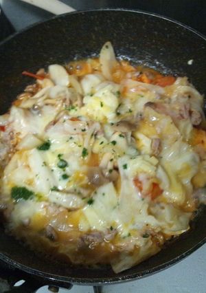 豚とトマトととろりチーズ-レシピのメイン写真