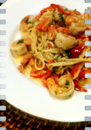 エビのクリームソースパスタ-レシピのメイン写真