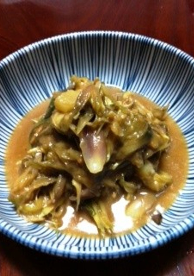 みょうがの甘味噌炒め-レシピのメイン写真