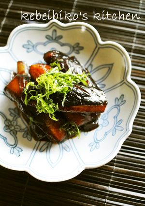 手早く味が決まる♪茄子の油味噌-レシピのメイン写真
