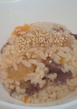 牛丼ﾁｬｰﾊﾝ(･∀･)-レシピのメイン写真