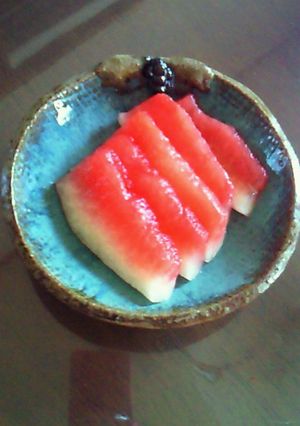 意外にいける！あっさりすいか漬物☆-レシピのメイン写真