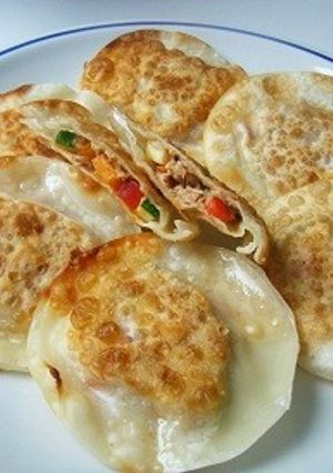 夏野菜の円盤餃子-レシピのメイン写真