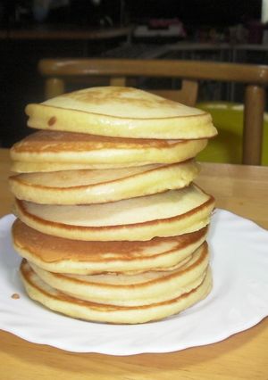 ふわふわホットケーキ-レシピのメイン写真