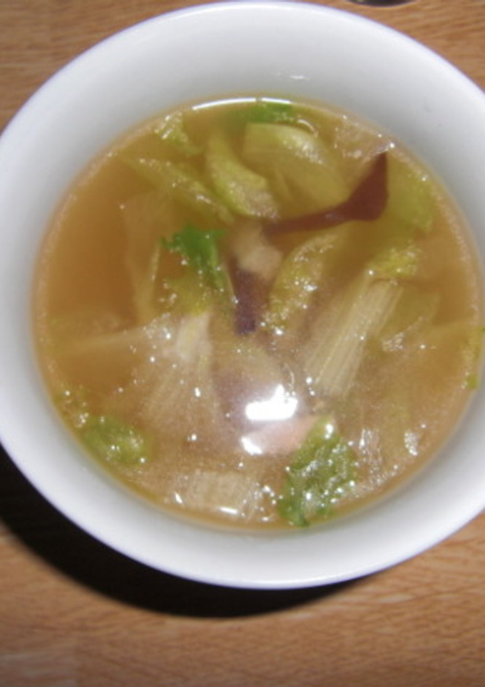 レタスと生きくらげのスープ-レシピのメイン写真