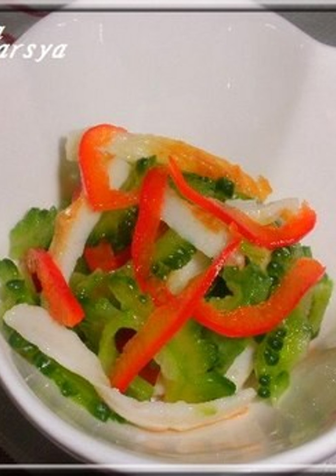 切ってあえるだけ♪ゴーヤーの和風サラダ-レシピのメイン写真