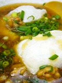 ☆お餅のあげあげおろし納豆☆-レシピのメイン写真