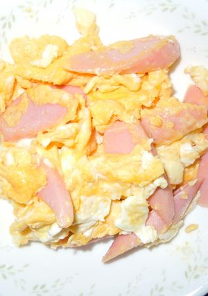 魚肉とチーズのスクランブルエッグ-レシピのメイン写真
