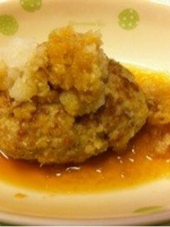 ヘルシー☆簡単☆和風ハンバーグ-レシピのメイン写真
