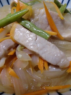 豚肉と玉ねぎの簡単煮込み-レシピのメイン写真