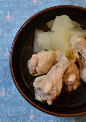 材料4つ!!簡単♡鶏と冬瓜のトロトロ煮-レシピのメイン写真