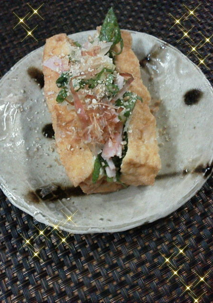 簡単厚揚げ♪楽ちん豪華挟み-レシピのメイン写真