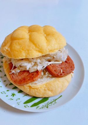 メロンパン スパム サンド-レシピのメイン写真