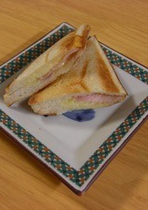 簡単！！ハムチーズサンド-レシピのメイン写真
