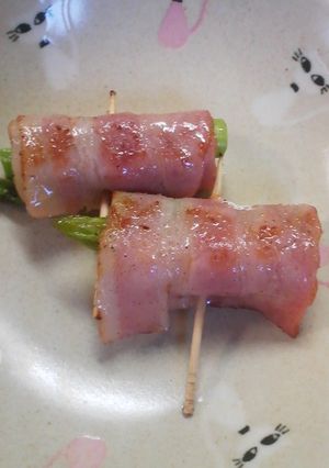アスパラのベーコン巻きPart1-レシピのメイン写真