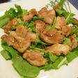 簡単☆鶏肉ドレッシング炒め サラダ仕立て